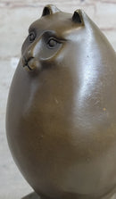 Botero Bronze Hot Cast Cat Sculpture Figure Sale