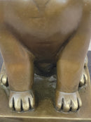 Fat Cat Gato Bronze Sculpture Modern Art by Fernando Botero