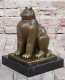 Fat Cat Gato Bronze Sculpture Modern Art by Fernando Botero