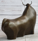 Modern Art Abstract Bull Bronze Figurine BOTERO Statue Sculpture Figurine Figure