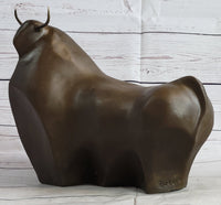 Modern Art Abstract Bull Bronze Figurine BOTERO Statue Sculpture Figurine Figure