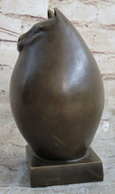 Fat Cat Abstract Bronze Modern Art Sculpture Fernando Botero