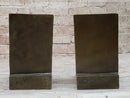 Playful Bronze Cat Bookends – Whimsical Feline Art