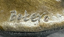 Abstract Cat Bronze Metal Sculpture After Fernando Botero