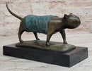 Patina Chubby Cat by Botero Genuine Bronze Sculpture