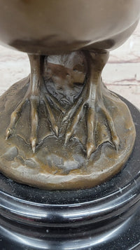 Original Artwork by Milo Stork Bird Real Bronze Sculpture