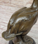 Original Artwork by Milo Stork Bird Real Bronze Sculpture