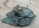 Signed Austrian Bronze Signed Milo Frog Toad Figurine Sculpture Statue