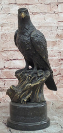 Large Eagle Bronze Statue Hawk Animal Sculpture Bird Falcon Figurine Statue