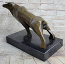 Abstract Geometric Bull Sculpture by Mario Nick