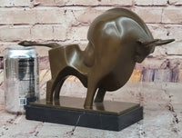 Milo Abstract Bronze Bull – Powerful Modern Statement