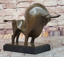 Milo Abstract Bronze Bull – Powerful Modern Statement