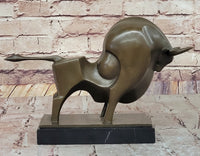 Milo Abstract Bronze Bull – Powerful Modern Statement