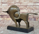 Milo Abstract Bronze Bull – Powerful Modern Statement