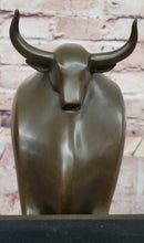Milo Abstract Bronze Bull – Powerful Modern Statement
