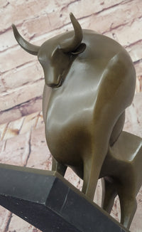 Milo Abstract Bronze Bull – Powerful Modern Statement