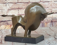 Milo Abstract Bronze Bull – Powerful Modern Statement