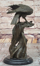 Bronze Hawk Sculpture by Mario Nick – Avian Artwork