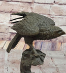 Bronze Hawk Sculpture by Mario Nick – Avian Artwork