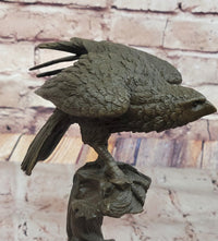 Bronze Hawk Sculpture by Mario Nick – Avian Artwork