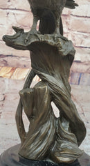 Bronze Hawk Sculpture by Mario Nick – Avian Artwork