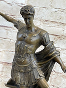 Saint Michael Archangel and the Devil Bronze Sculpture Statue after Guido Reni