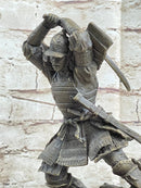 Japanese Samurai Warrior Katana Bronze Sculpture Kamiko 10" x 6"