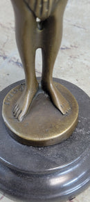 Belly Dancer Chiparus Bronze Sculpture Marble Base