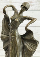 Art Deco Chiparus French Dancer Bronze 15" x 9"