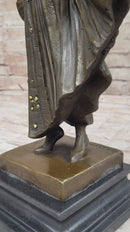 Demetre Chiparus Art Deco Bronze Female Dancer Sculpture