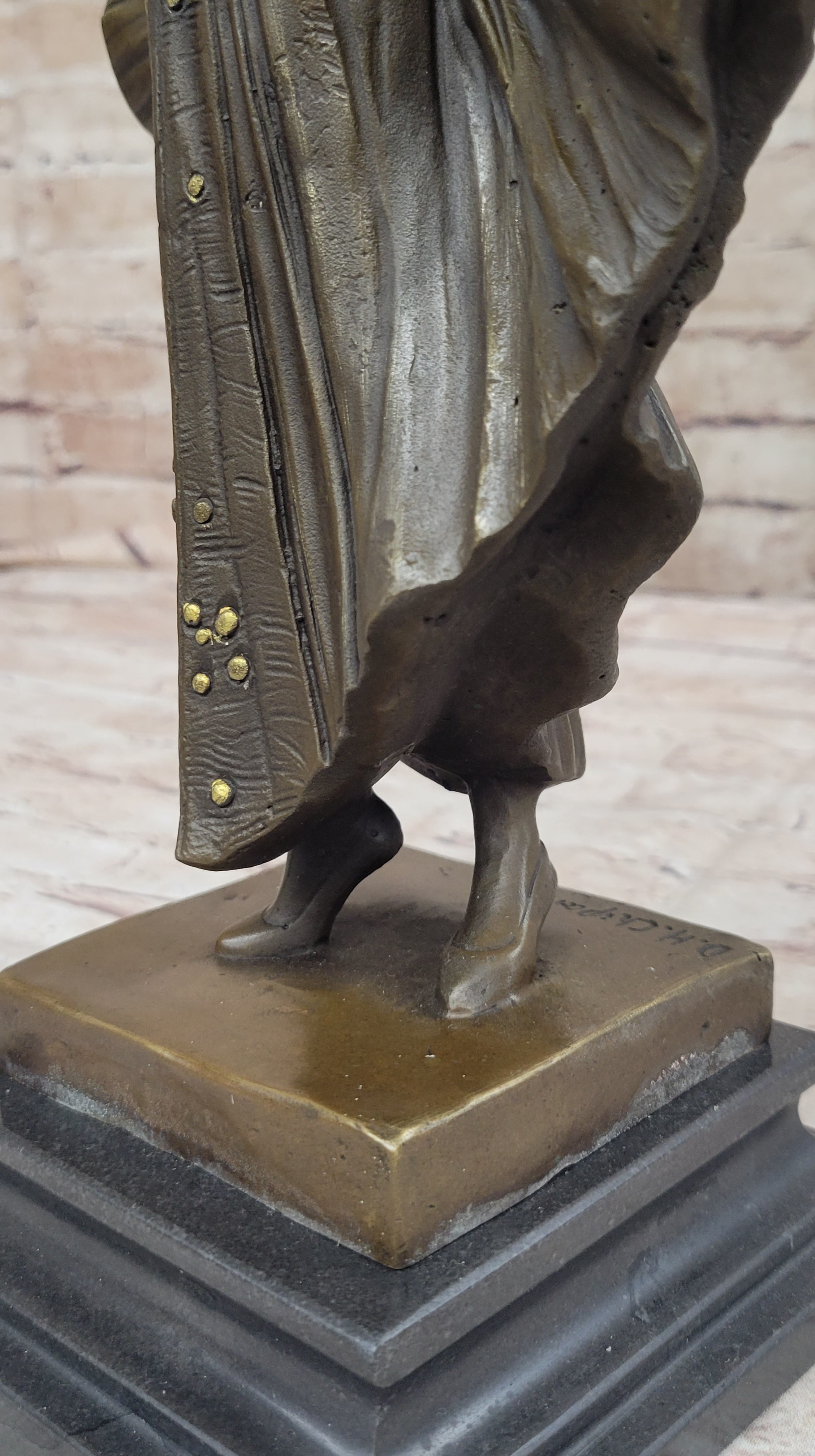 Demetre Chiparus Art Deco Bronze Female Dancer Sculpture