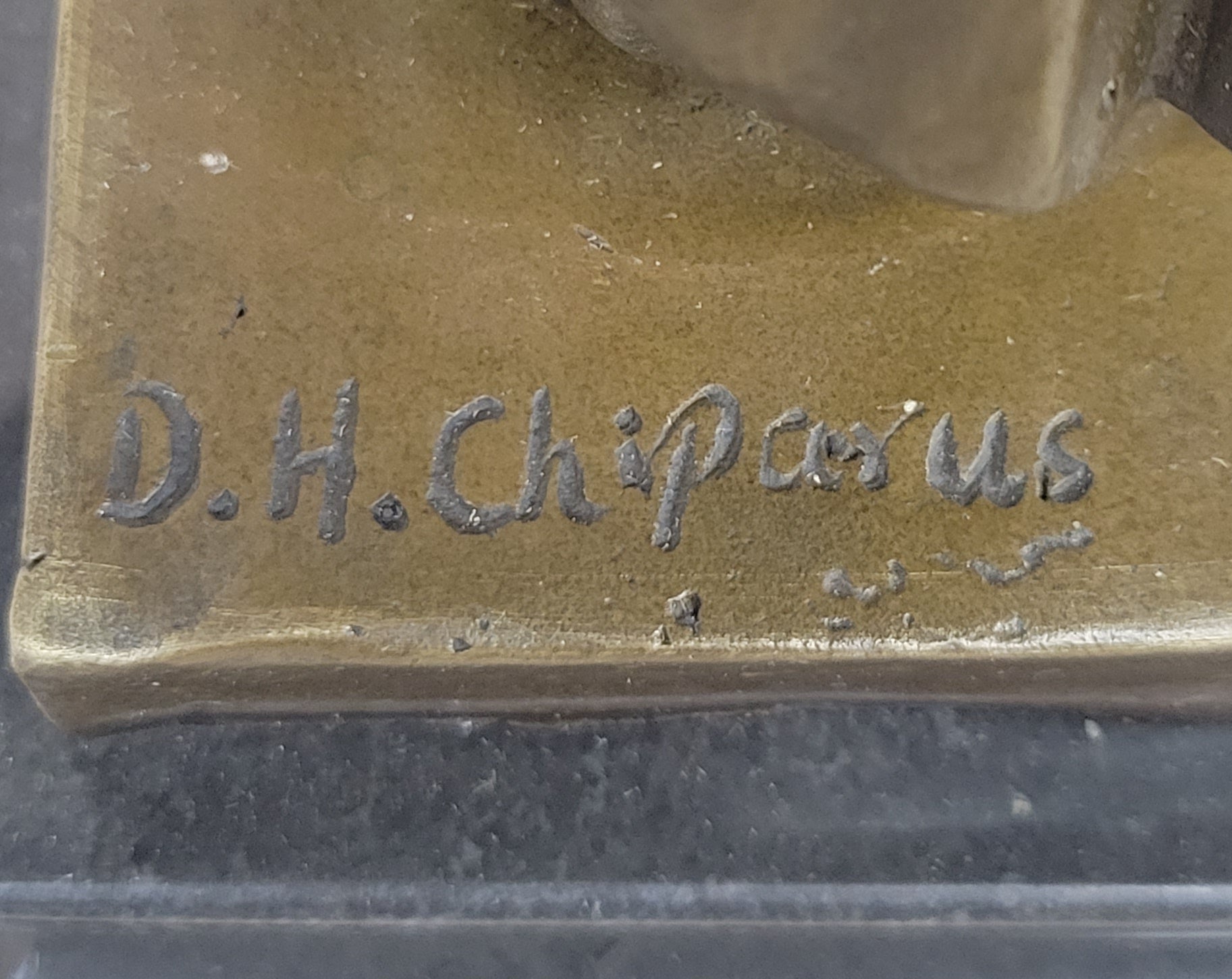 Demetre Chiparus Art Deco Bronze Female Dancer Sculpture
