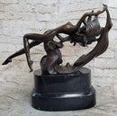 Floating Sexy Nude Woman Abstract Surrealist Figure Art