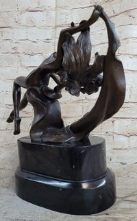 Floating Sexy Nude Woman Abstract Surrealist Figure Art
