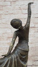 Chiparus Exotic Dancer Bronze Sculpture Marble Base