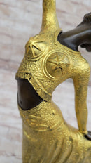 Gold Patina Egyptian Dancer by Chiparus Bronze Sculpture