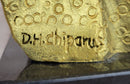 Gold Patina Egyptian Dancer by Chiparus Bronze Sculpture