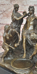 Apollo and The Nymphs Bronze Sculpture Replica by Fisher Classical Mythical Statue