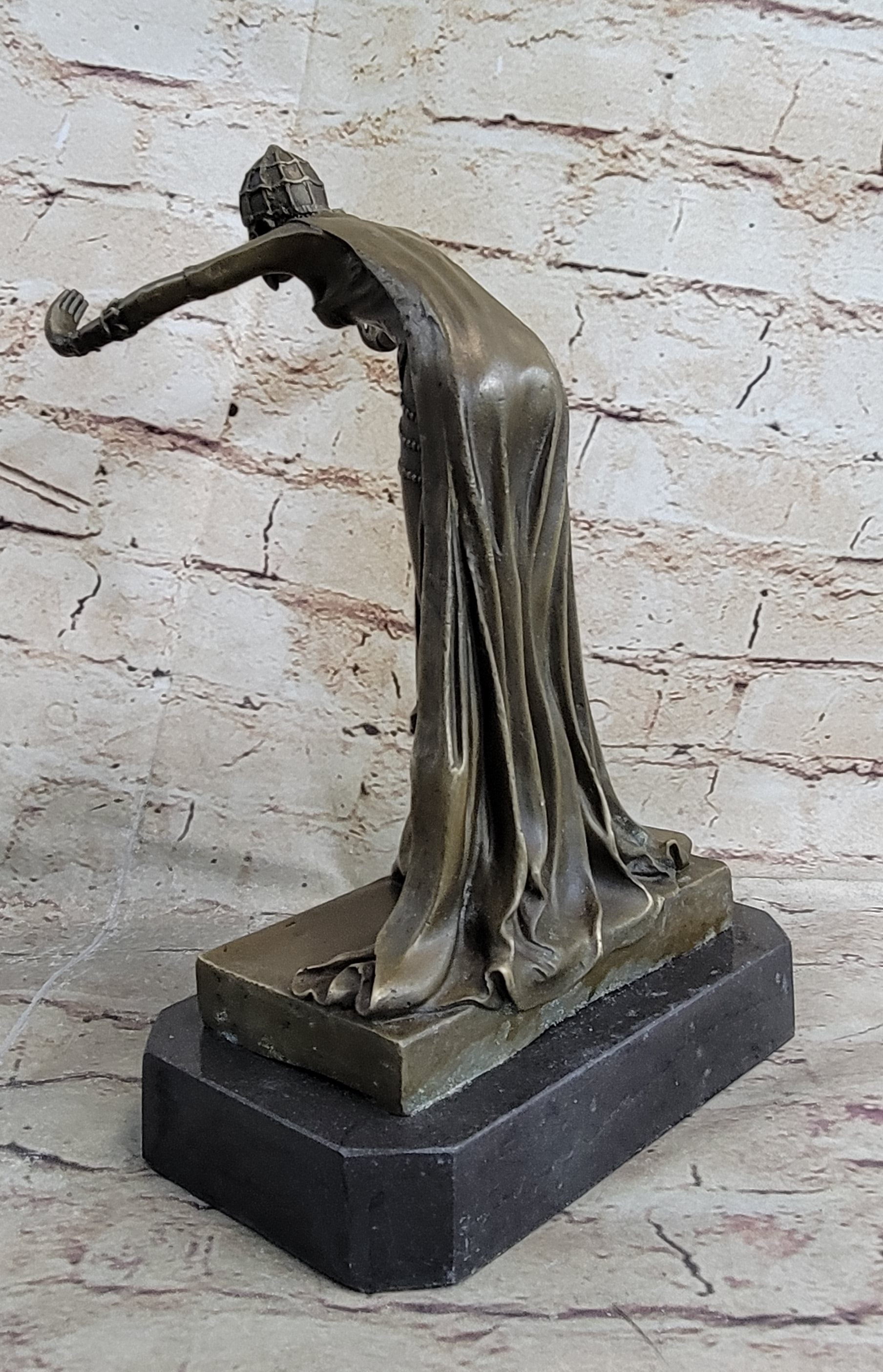 VINTAGE SIGNED BRONZE ART NOUVEAU DECO CHIPARUS STATUE FIGURINE SCULPTURE GIFT