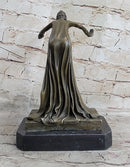 VINTAGE SIGNED BRONZE ART NOUVEAU DECO CHIPARUS STATUE FIGURINE SCULPTURE GIFT