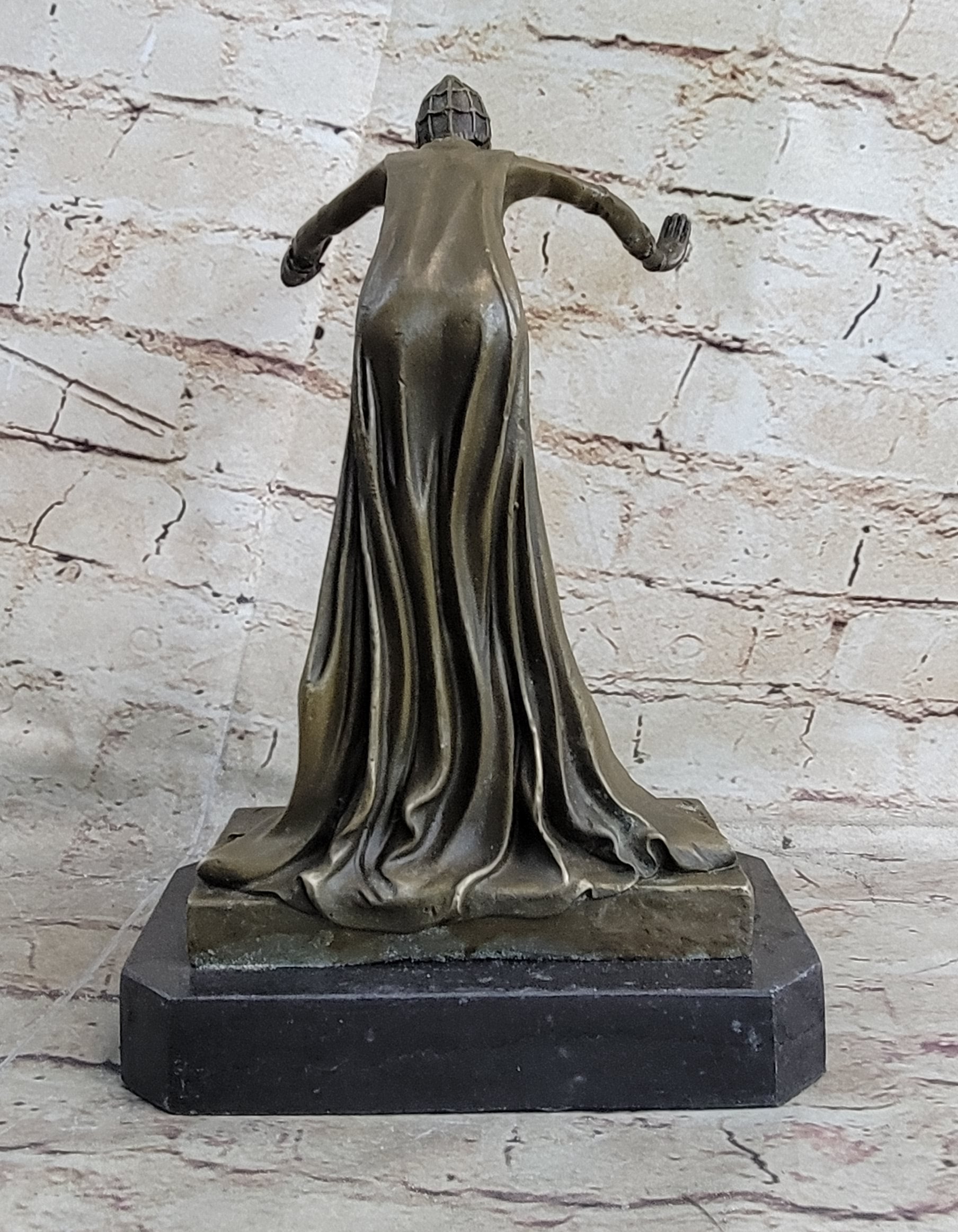 VINTAGE SIGNED BRONZE ART NOUVEAU DECO CHIPARUS STATUE FIGURINE SCULPTURE GIFT