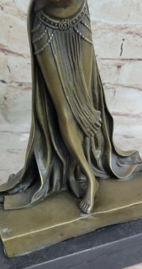 VINTAGE SIGNED BRONZE ART NOUVEAU DECO CHIPARUS STATUE FIGURINE SCULPTURE GIFT