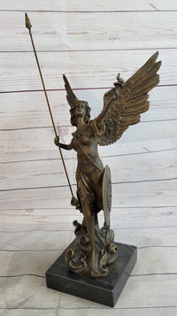 20'' Archangels Nike Angel of Victory Bronze Sculpture