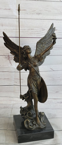 20'' Archangels Nike Angel of Victory Bronze Sculpture
