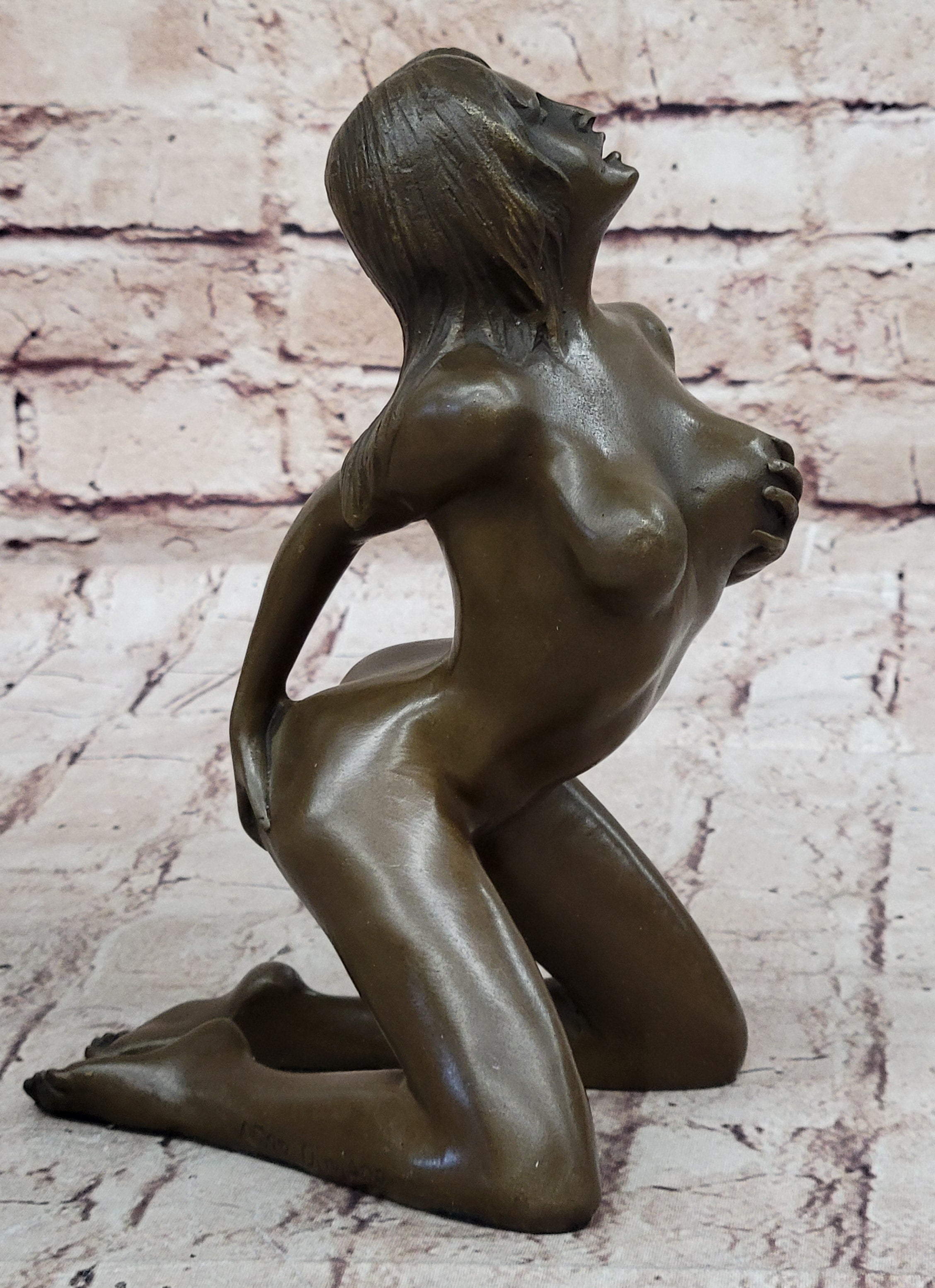 Erotic Nude Girl Figure Sculpture Adult Art