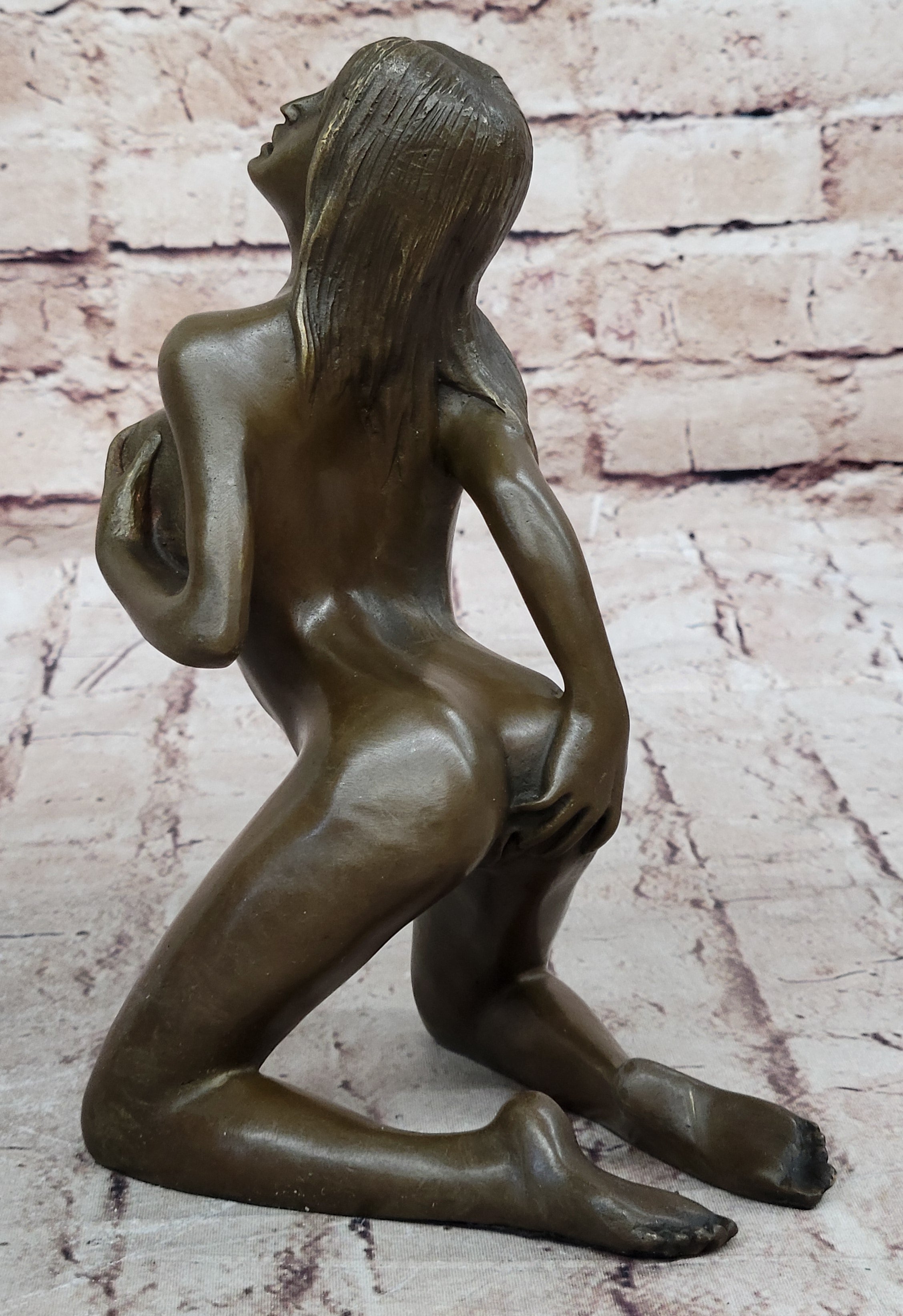Erotic Nude Girl Figure Sculpture Adult Art