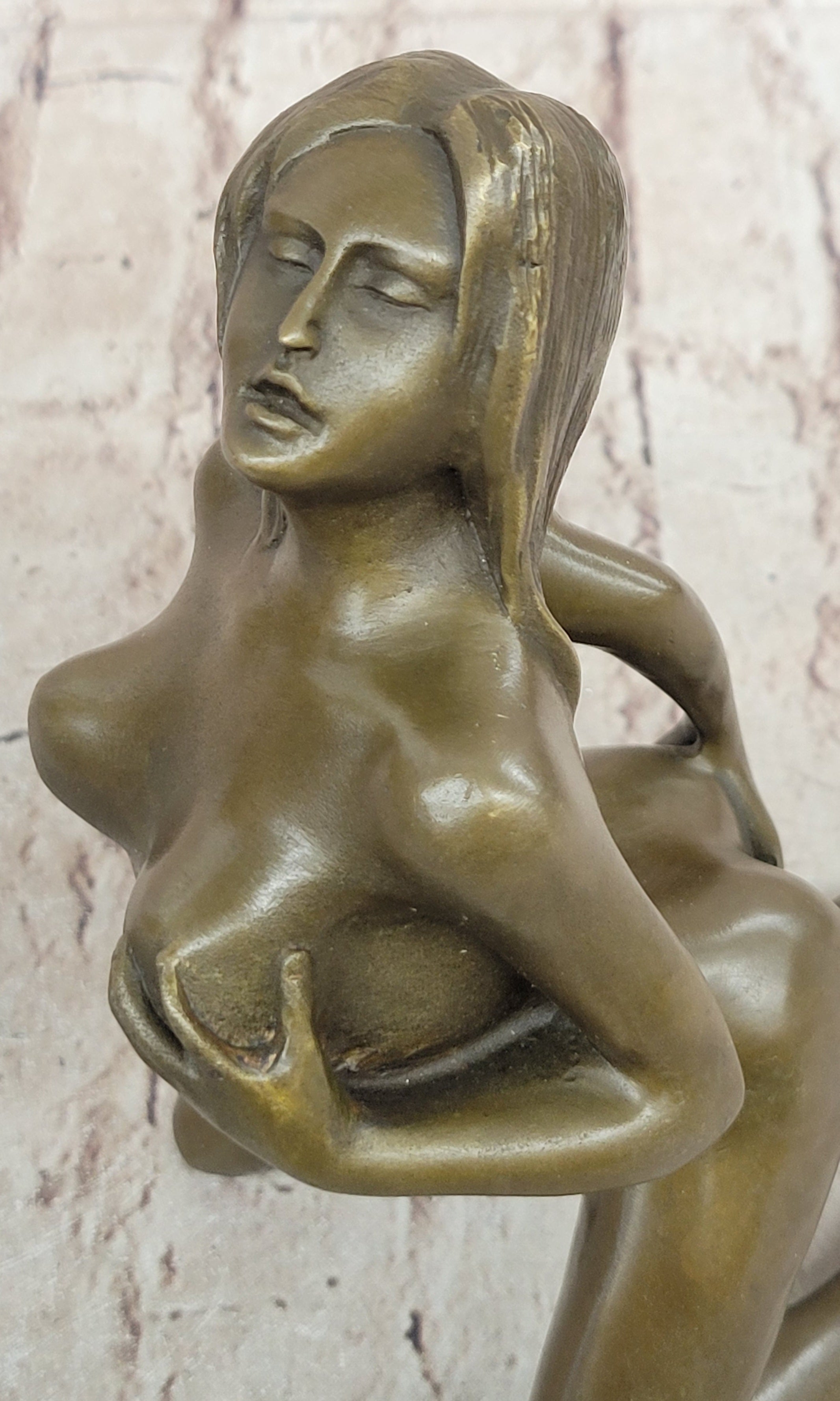 Erotic Nude Girl Figure Sculpture Adult Art