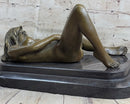 Large Bronze Sculpture Erotic Nude WomanNaked Figural Masterpiece Art