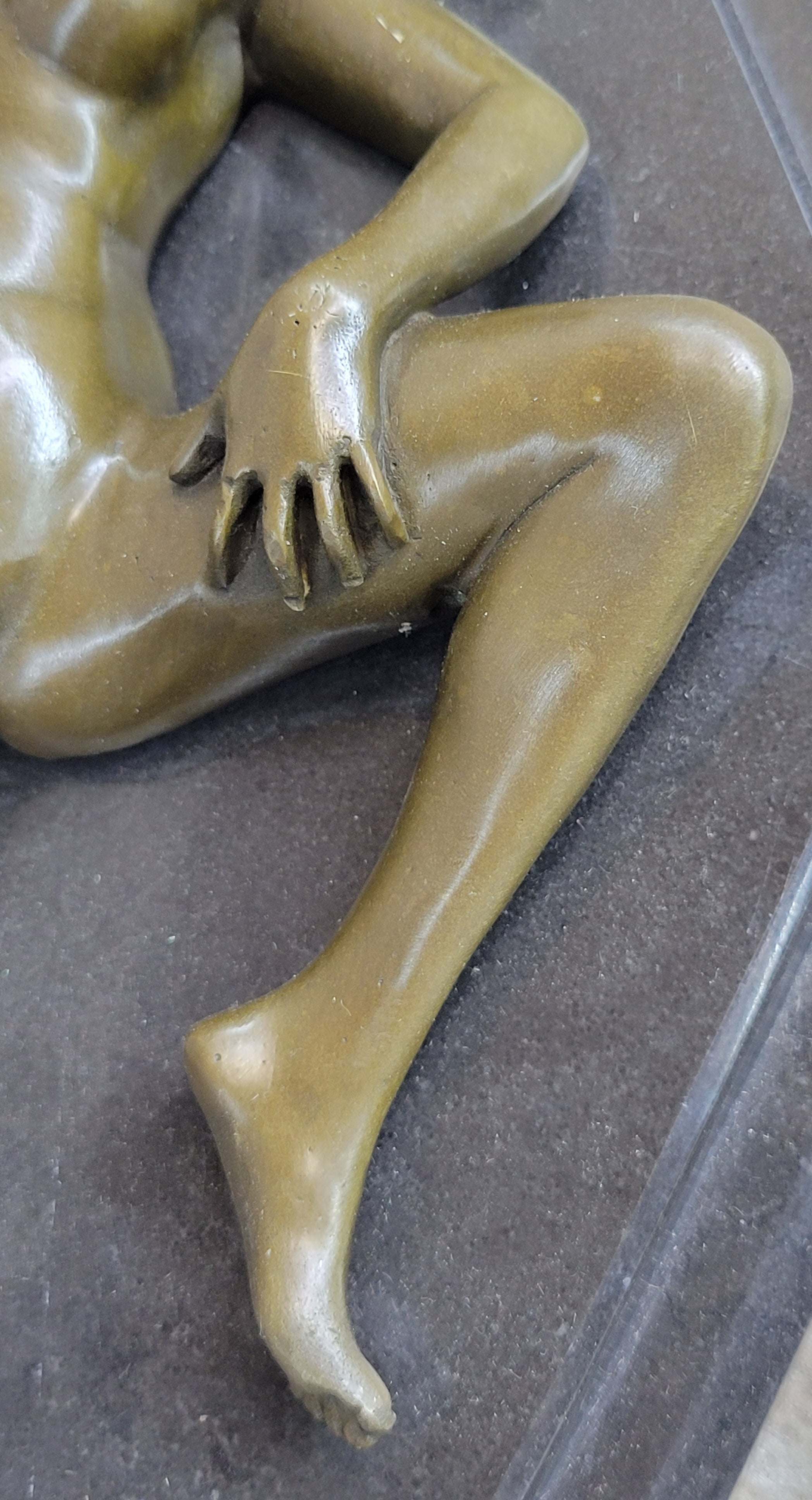 Large Bronze Sculpture Erotic Nude WomanNaked Figural Masterpiece Art