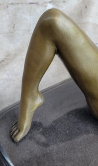 Large Bronze Sculpture Erotic Nude WomanNaked Figural Masterpiece Art